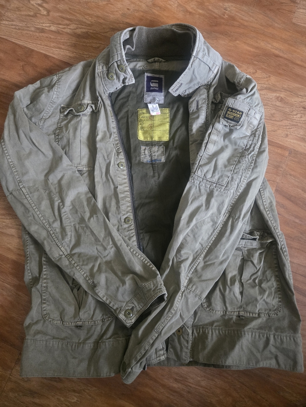 G-Star Military Field Jacket in Olive Green And Blue Sold Seperatly.